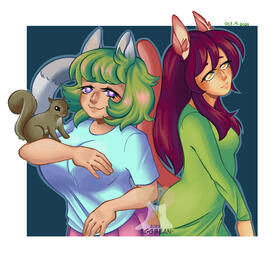 Halfbody Shaded